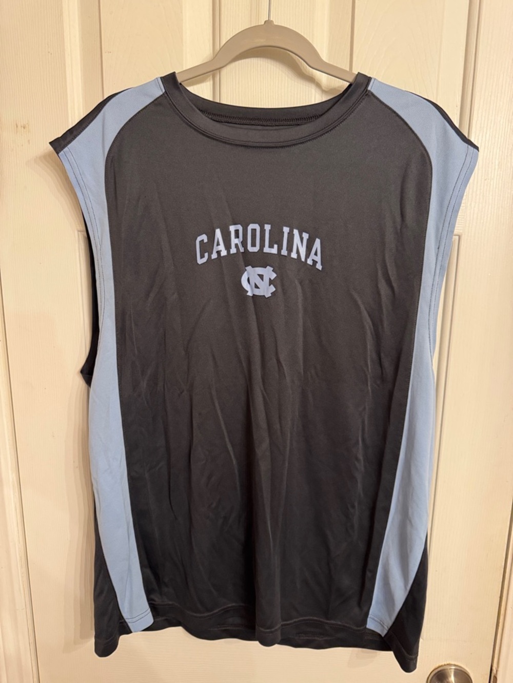 NCAA Blue Tank Top Jersey with Blue Logo